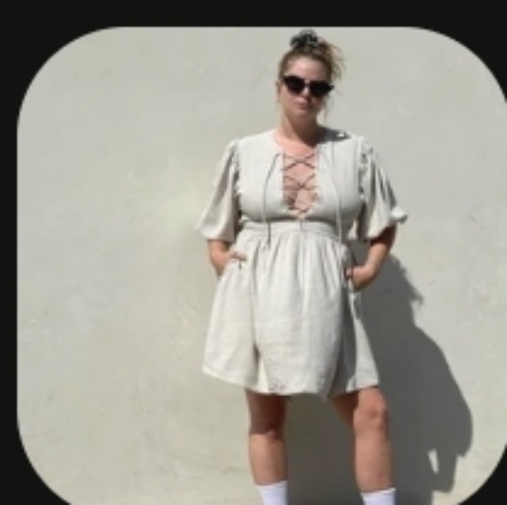 Fashion Brand Company Wench Linen Dress 3X